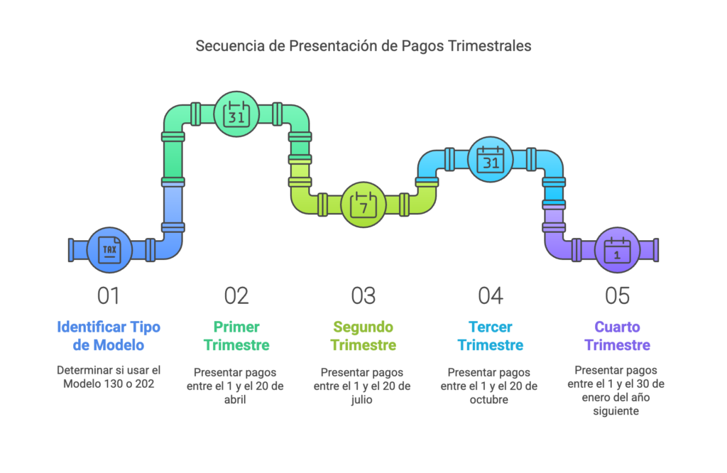 Plazos pagos fraccionados